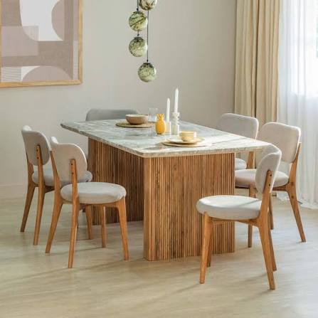 Dining table and chairs rental in Dining and utility furniture category